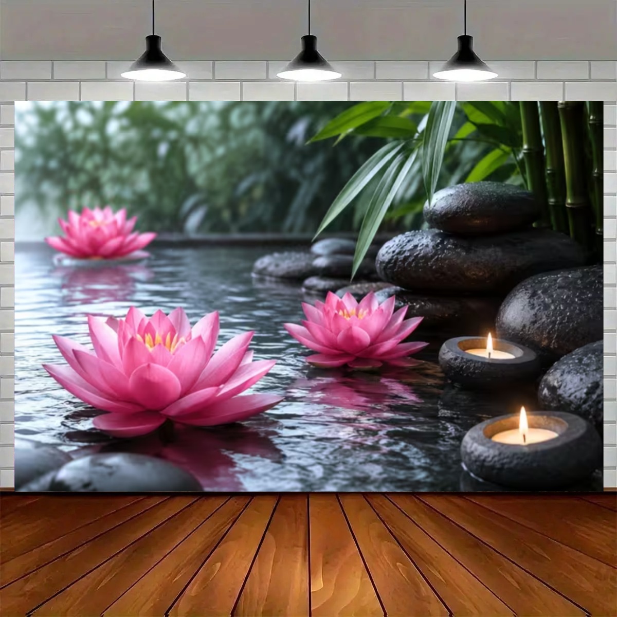 Elegant Lotus Flower Zen Garde - Zen Candle Supplies review and price