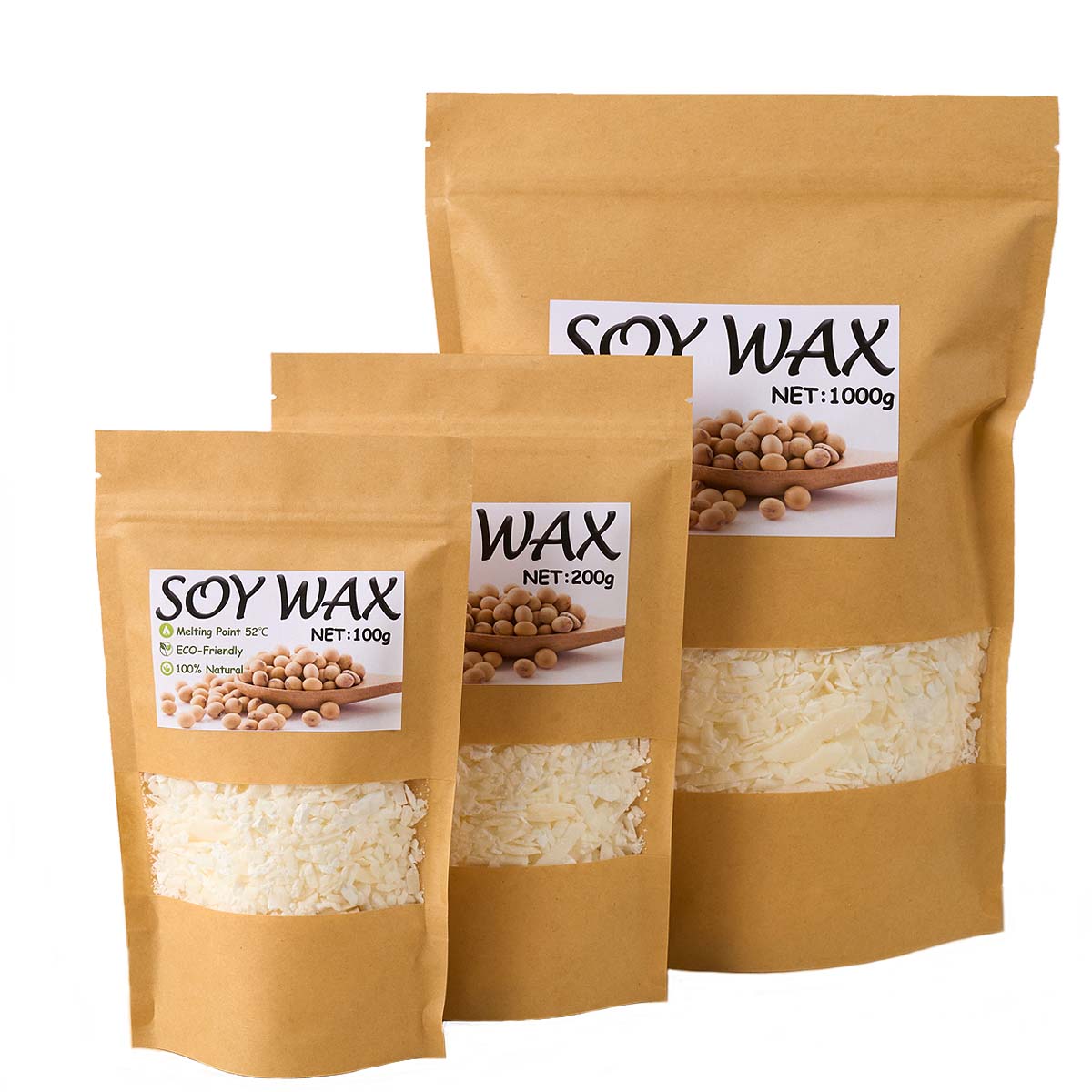 1 Pounds Pure White Soy Wax Fo - Candle Making Supplies Online review and price