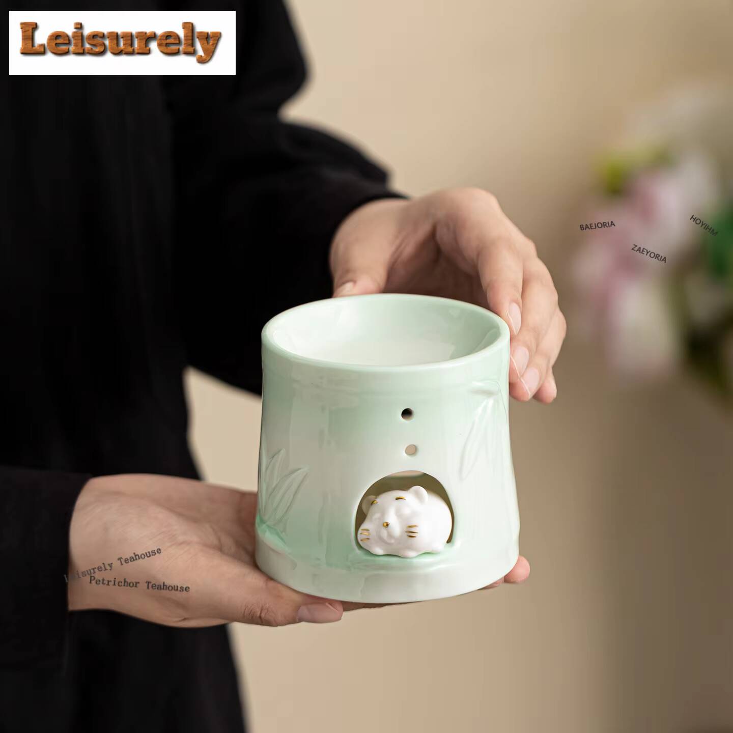 Bamboo Rat Incense Holder Zen  - Zen Candle Supplies review and price