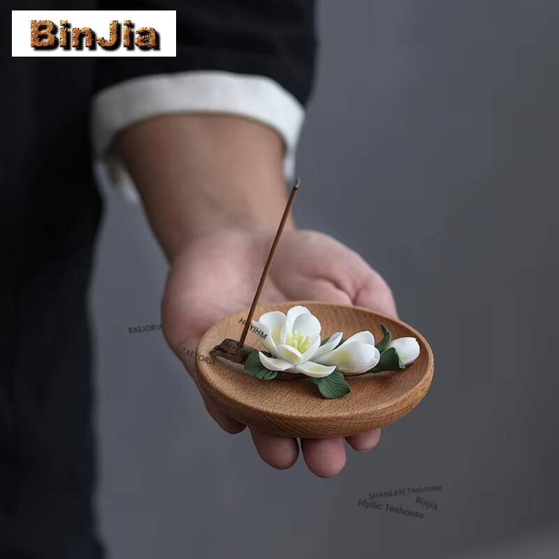 Magnolia Branch Incense Holder - Zen Candle Supplies review and price